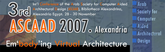 Welcome to ASCAAD 2007 Conference